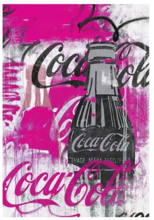 Lons (1986) - Street Art - TM_Reg. (1/20 Purple Ed.) + COA, Antiquités & Art, Art | Lithographies & Sérigraphies, Enlèvement ou Envoi