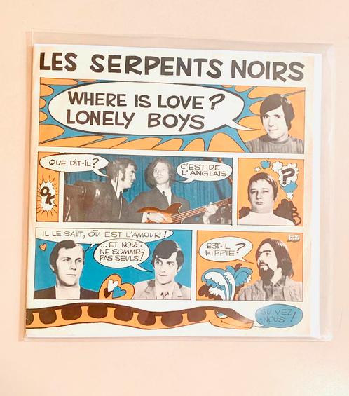 Vinyl - LES SERPENTS NOIRS . Comme Neuf, CD & DVD, Vinyles Singles, Comme neuf