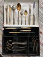 noordelijk niello zilver 875* bestek voor 6 personen, Ophalen of Verzenden