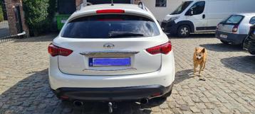 Infiniti FX50S, Auto's, Infiniti, Automaat, Euro 5, Wit, Leder