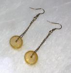 oorbellen hangers goud met gele parel lovisa, Overige materialen, Hangers, Verzenden, Nieuw