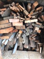 Groot lot hout ( planken, balken, juffers, …), Doe-het-zelf en Bouw, Hout en Planken, Ophalen, Gebruikt, Eiken