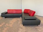 GRATIS LEVERING HEEL BE Design Montel Echt Leer Hoekbank, Huis en Inrichting, Zetels | Zetels, 250 tot 300 cm, Hoekbank, Leer