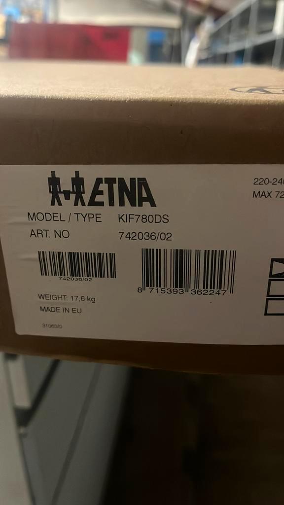 Etna inductie kookplaat KIF780DS, Elektronische apparatuur, Kookplaten, Nieuw, Inbouw, Inductie, 5 kookzones of meer, Ophalen