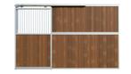 Paardenstal voorwand Basic dicht met schuifdeur | NIEUW, Dieren en Toebehoren, Stalling en Weidegang, Weidegang