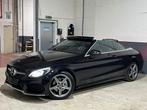 MERCEDES C180 CABRIOLET AMG LINE EN EXCELLENT ÉTAT, Bluetooth, Cuir et Alcantara, Achat, Euro 6
