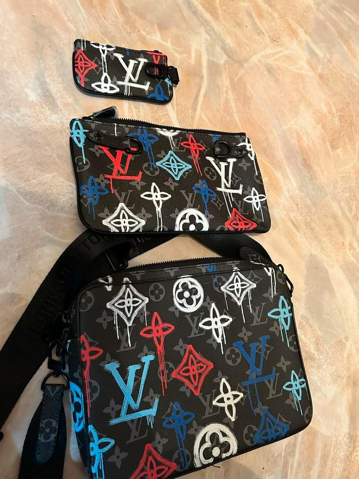 Heuptasje set met portemonnee, Kleding | Heren, Hoeden en Petten, Zo goed als nieuw, Ophalen of Verzenden