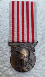 Medaille, France, Herdenkingsmedaille van de oorlog 14-18, Ophalen of Verzenden, Landmacht, Lintje, Medaille of Wings