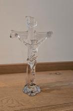 Kruisbeeld jezus kristal 38cm Val saint Lambert, Enlèvement ou Envoi