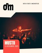 Te koop 3 places voor Mustii OM Seraing 13 Décembre 20h, Tickets en Kaartjes, Concerten | Pop, December