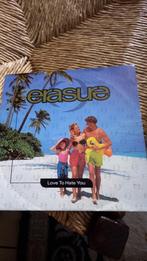 vinyl (45T) érasure "i love to hate you", Ophalen, 1980 tot 2000, Gebruikt