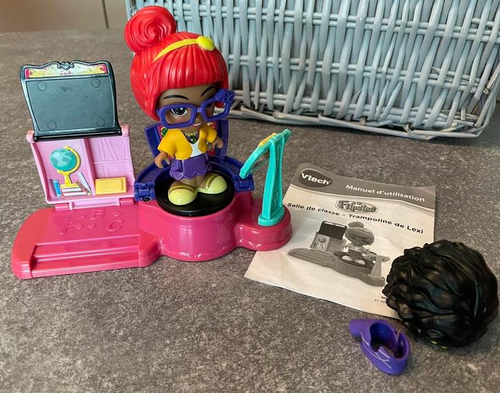 Vtech, Flipsies, klaslokaal en trampoline, Kinderen en Baby's, Speelgoed | Vtech, Zo goed als nieuw, 4 tot 6 jaar, Ophalen of Verzenden