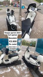 Vespa sprint, Ophalen, Zo goed als nieuw, Benzine, Vespa