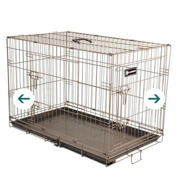 Cage pour chien moyen beschikbaar voor biedingen