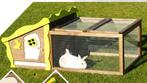 Habitation Lapin - Happy Bunny, Animaux & Accessoires, Rongeurs & Lapins | Cages & Clapiers, Enlèvement ou Envoi, Neuf, Niche