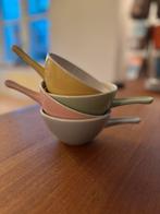 4 Kommetjes van Boch in pastelkleuren, Ophalen of Verzenden