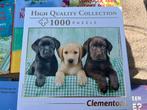 puzzel clementoni hondjes nieuw 1000 stuks, Hobby en Vrije tijd, Ophalen of Verzenden, Nieuw