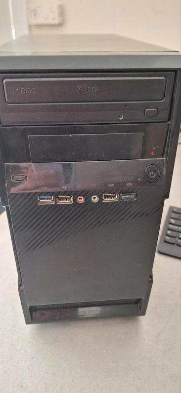 Pc bureau win 11, carte mère asrock, 8gb ram, nvme, i3 8400, Enlèvement ou Envoi, Comme neuf, Gaming