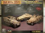 AFV Club Sdkfz.251 '3 in 1' - Ech. 1/35, Hobby en Vrije tijd, Modelbouw | Overige, Nieuw, Groter dan 1:32, Verzenden