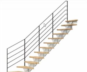 SPIRWILL EXT aluminium buitentrap op maat beschikbaar voor biedingen