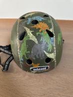 Nutcase kinderhelm groen/dino 48-52cm, Fietsen en Brommers, Gebruikt, Jongen of Meisje, Overige maten, Ophalen of Verzenden