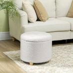 Pouf de rangement | LIVRAISON GRATUITE, Maison & Meubles, -, Autres couleurs, -, HOMCOM