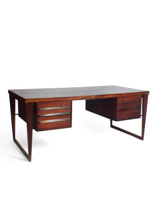 bureau en palissandre signé Kai Kristiansen, Huis en Inrichting, Bureaus, Zo goed als nieuw, Bureau, Ophalen