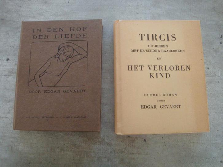 EDGAR GEVAERT - IN DEN HOF DER LIEFDE - TIRCIS, Livres, Littérature, Utilisé, Enlèvement ou Envoi