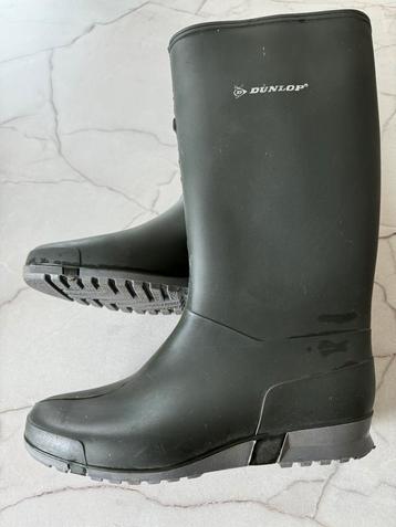 Dunlop rubber laarzen dames maat 41, Enlèvement, Comme neuf, Femmes, Bottes