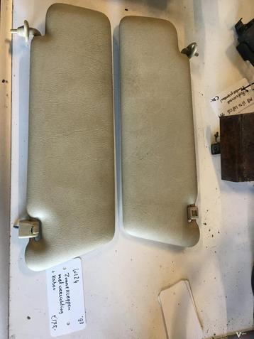 Mercedes W124 230 TE Automaat 1993 Zonnekleppen set met verl beschikbaar voor biedingen