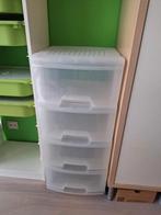 Opbergtoren met 4 lades op wieltjes, Ophalen, Zo goed als nieuw