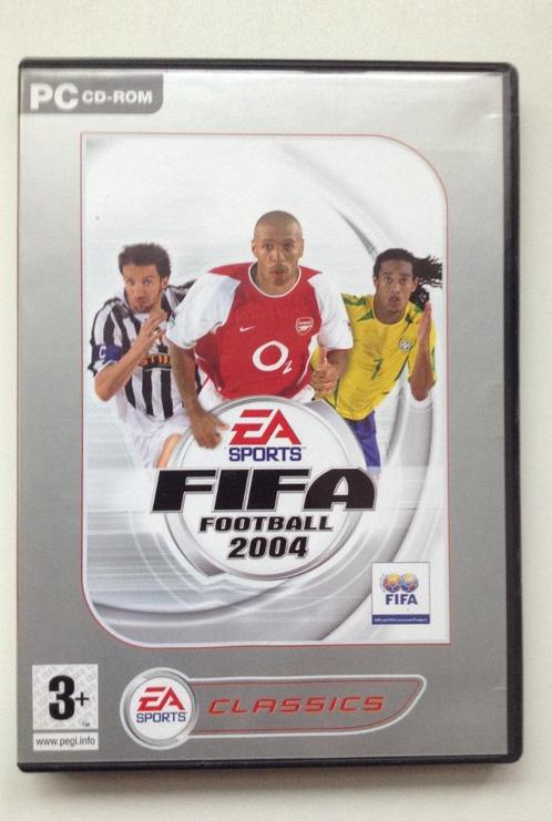 PC-Games Fifa 2004 CD, Games en Spelcomputers, Games | Pc, Zo goed als nieuw, Sport, 2 spelers, Vanaf 7 jaar, Eén computer, Online