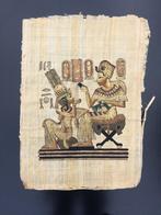 Grands Papyrus (65 x 45 cm) ' Pharaons: Couple Royal ' NEUFS, Autres types, Enlèvement ou Envoi, Neuf