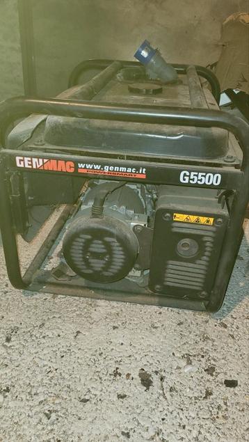 Genmac G 5500 generator beschikbaar voor biedingen