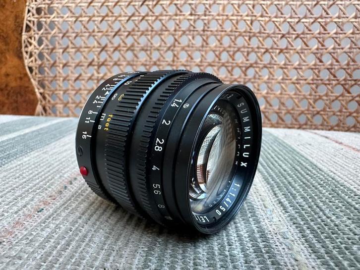 Nieuwstaat Leica Summilux M 50mm 1.4 V2 Leitz Lens 50 mm, Audio, Tv en Foto, Foto | Filters, Zo goed als nieuw, Ophalen of Verzenden
