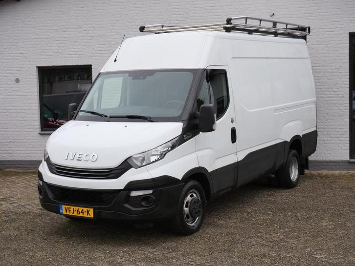 Iveco Daily 35C14V 2.3 352 L3 H2 Ecc Aut. Dubbel lucht, Auto's, Bestelwagens en Lichte vracht, Bedrijf, ABS, Centrale vergrendeling