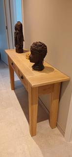 Side Table, Ophalen, Franse lichte eik, Zo goed als nieuw, 75 cm of meer