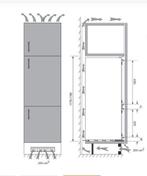Réfrigérateur et congélateur | BEKO, Comme neuf, Enlèvement, 45 à 60 cm, 160 cm ou plus