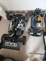 3 voiture rc kyosho a retaper, Ophalen, Zo goed als nieuw, Benzine