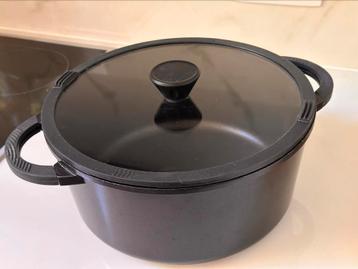 Anti-kleef kookpot ø 30cm, Overige materialen, Gebruikt, Keramische plaat, Ophalen