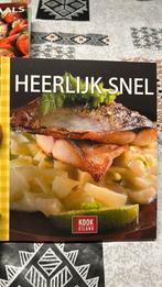 Receptenboek Heerlijk snel, Envoi, Comme neuf