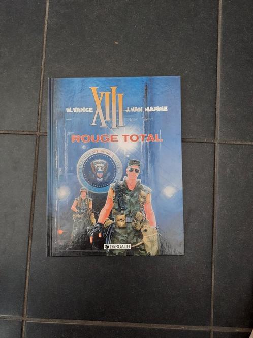 XIII TREIZE ROUGE TOTAL Édition originale 1988, Boeken, Stripverhalen, Zo goed als nieuw, Ophalen of Verzenden