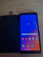Smartphone Samsung A7 met hoesje + SD-kaart 64, prima staat, Ophalen, Gebruikt, Zwart, Zonder simlock