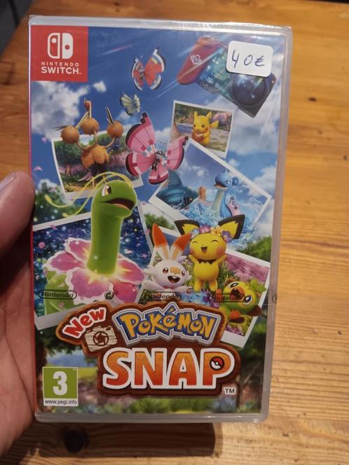 jeux switch new pokémon snap, Games en Spelcomputers, Games | Nintendo Switch, Nieuw, Overige genres, 1 speler, Vanaf 3 jaar, Ophalen