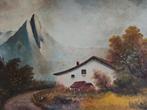 Charme schilderij olieverf Vernelen, Ophalen of Verzenden