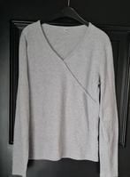 Dikkere longsleeve, grijs mêlé (oksel tot oksel: 48 cm), Kleding | Dames, Ophalen of Verzenden, Grijs, Lange mouw