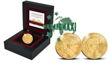 12,5 euro goud België 2025 Koning Filip beschikbaar voor biedingen