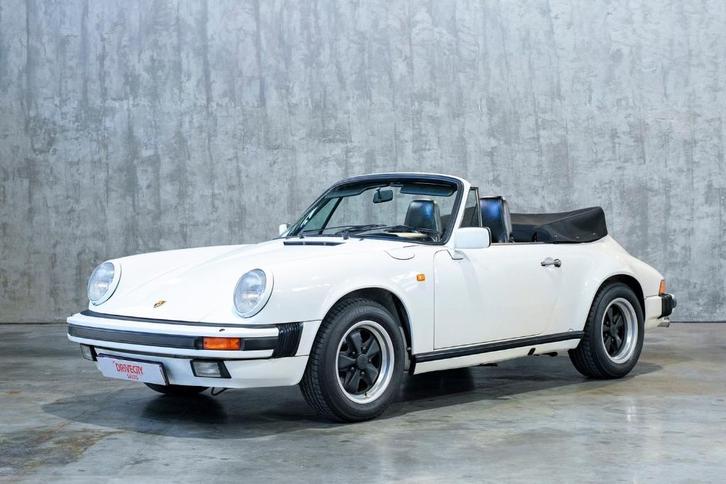 1986 PORSCHE 911 CARRERA 3.2 CABRIOLET, Autos, Porsche, Entreprise, Achat, Vitres électriques, Essence, Cabriolet, Boîte manuelle