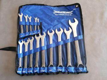 14 delige steekringsleutel set Engelse maten 1/4" tot 1 1/4 beschikbaar voor biedingen