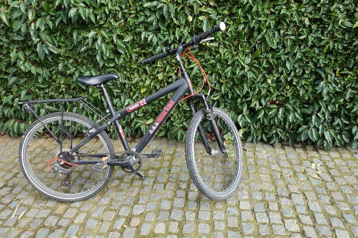 Kinderfiets  10 jaar, Fietsen en Brommers, Fietsen | Jongens, Gebruikt, 16 inch, Versnellingen, Ophalen